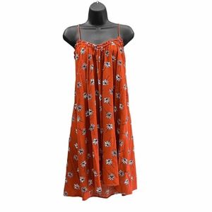 Madewell Rust Size L Dress